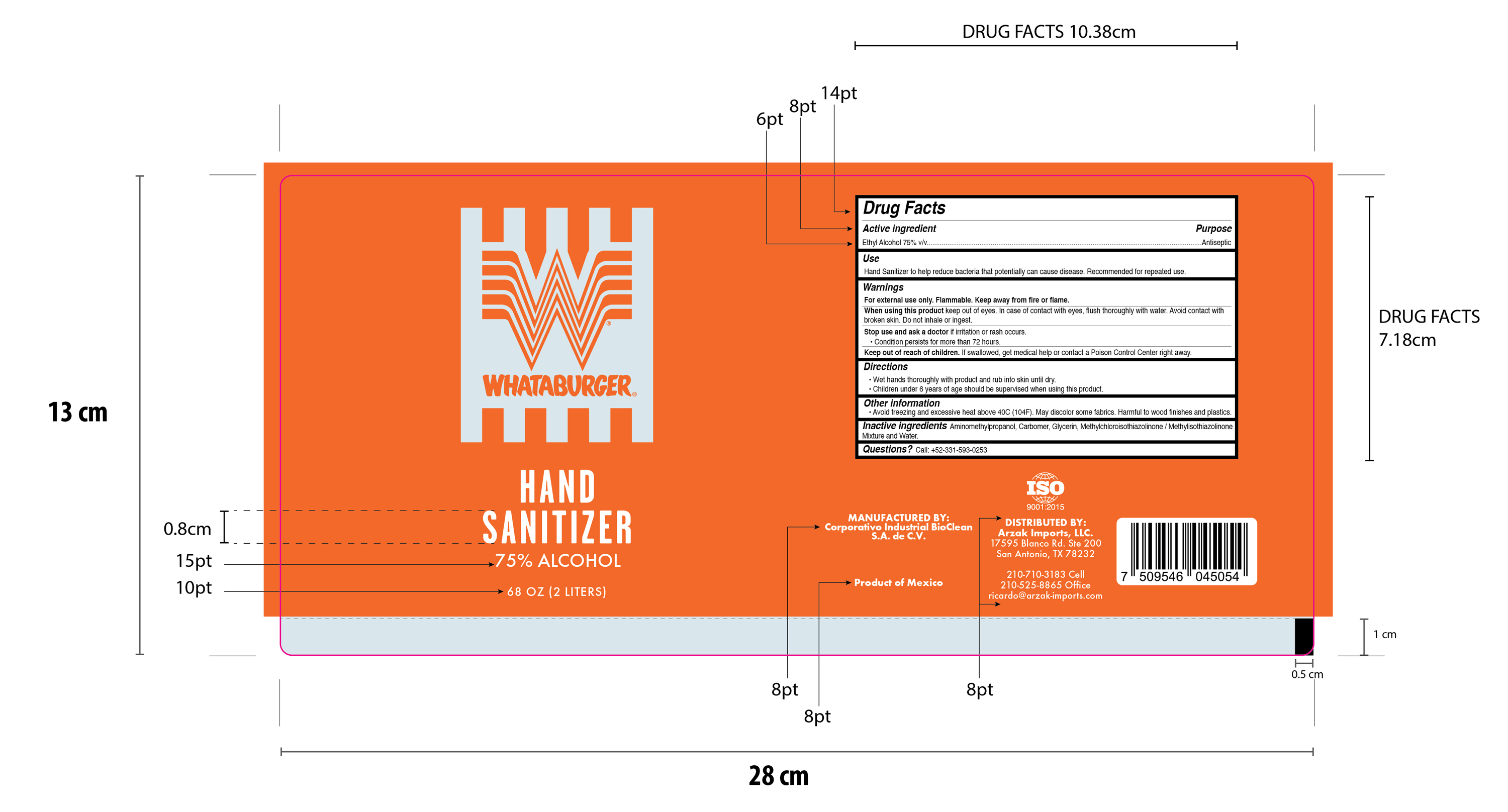 NDC 78100300 Hand Sanitizer